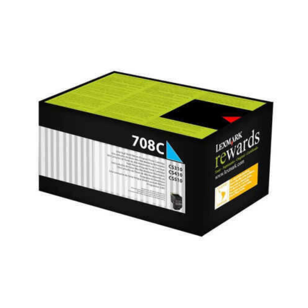 Lexmark CS310-70C80C0 Mavi Orjinal Toner