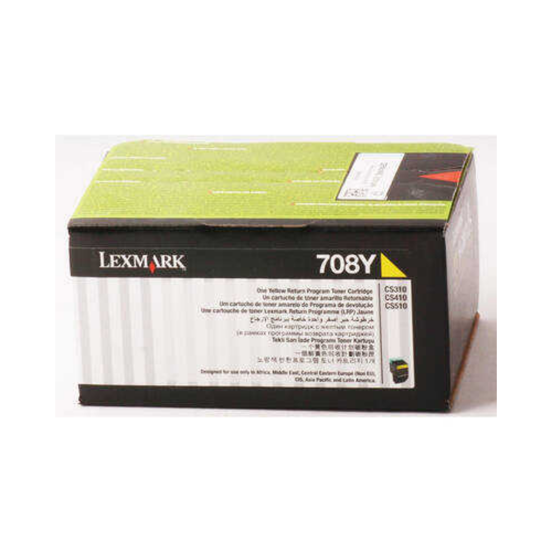 Lexmark CS310-70C80Y0 Sarı Orjinal Toner
