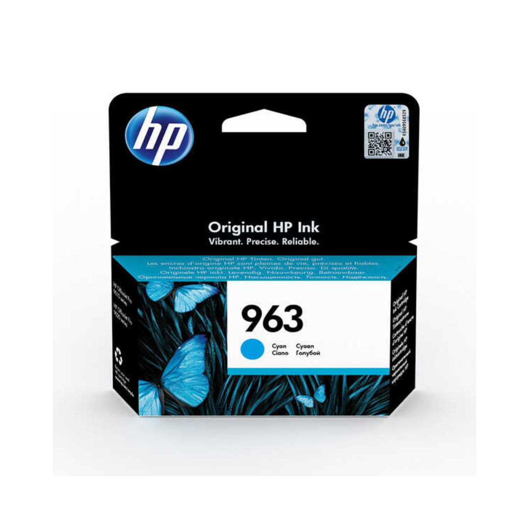 Hp 963-3JA23AE Mavi Orjinal Kartuş
