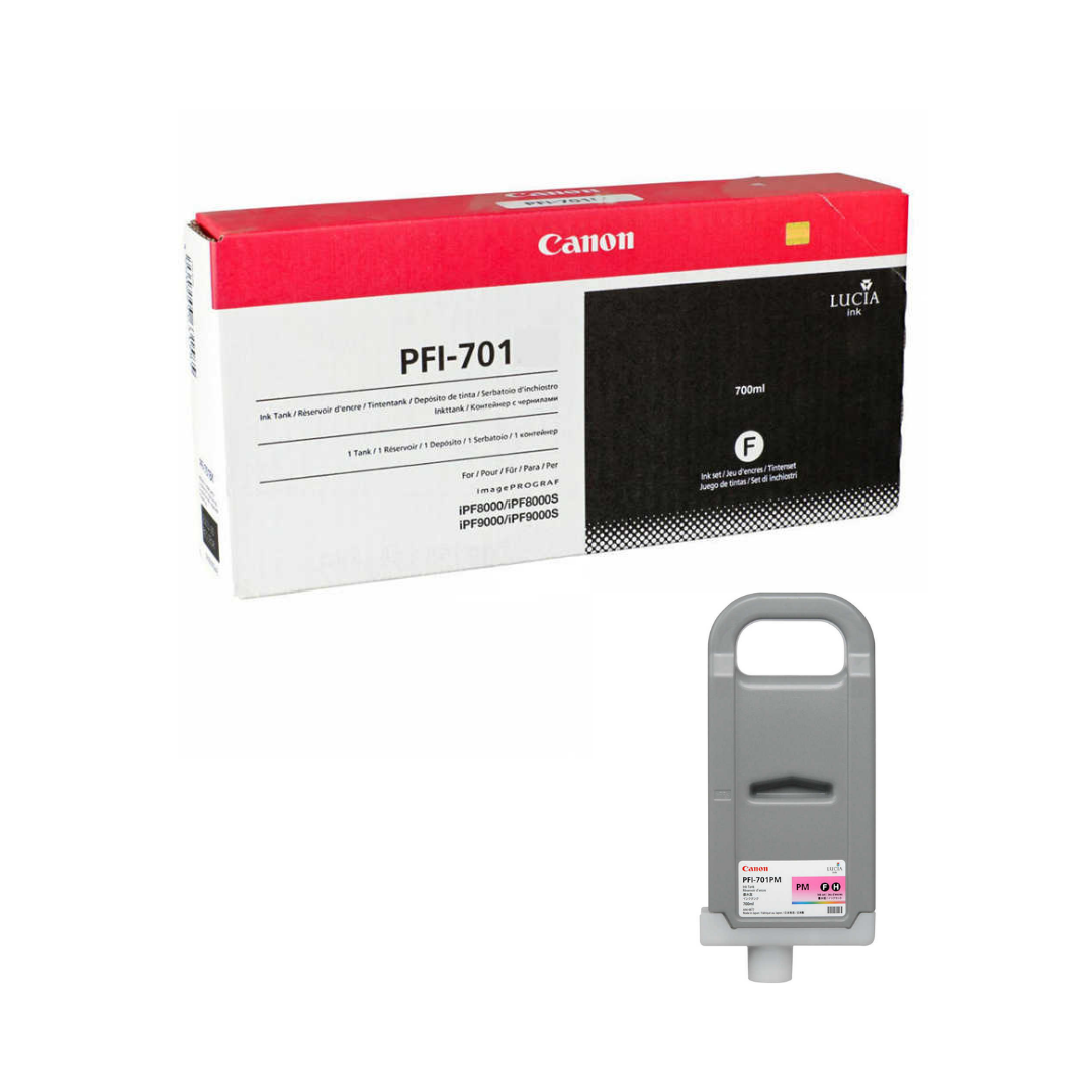 Canon PFI-701PM Foto Kırmızı Orjinal Kartuş