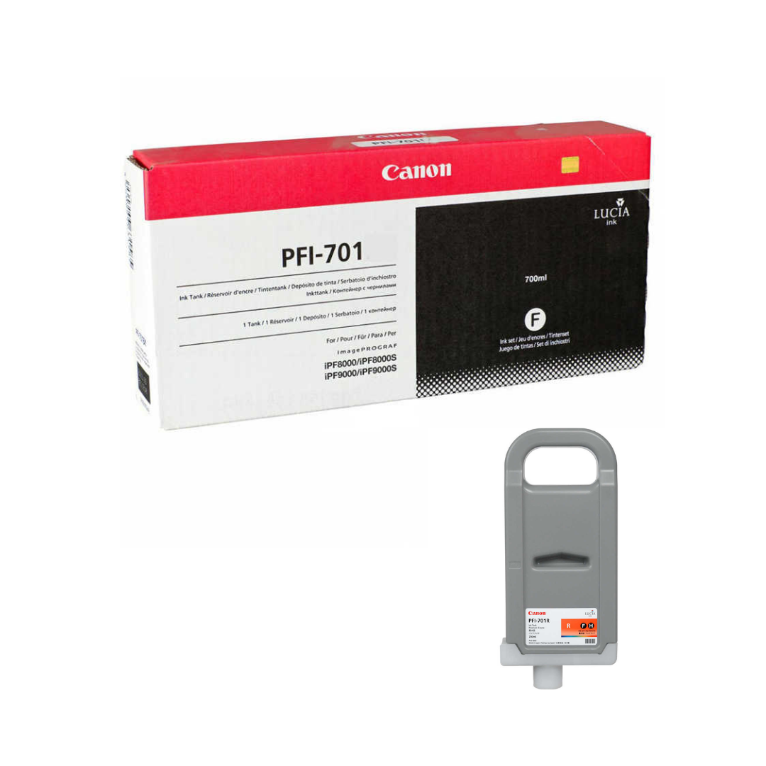 Canon PFI-701R Red Orjinal Kartuş