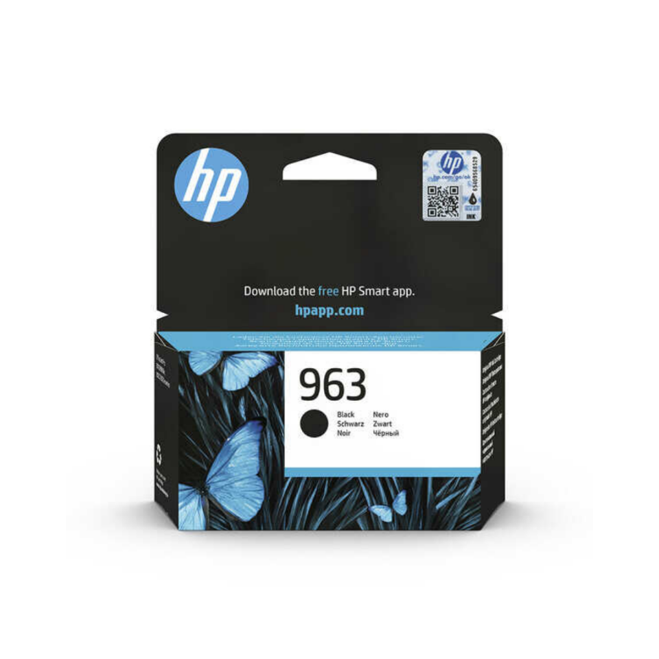 Hp 963-3JA26AE Siyah Orjinal Kartuş