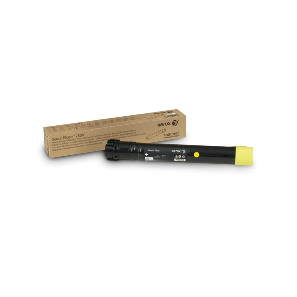 Xerox Phaser 7800-106R01625 Sarı Orjinal Toner