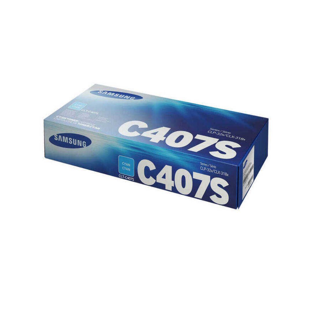 Samsung CLP-320/CLT-C407S Mavi Orjinal Toner