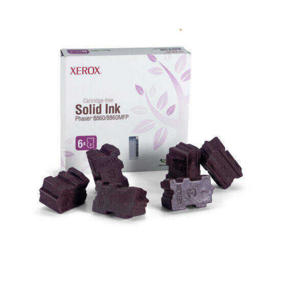 Xerox Phaser 8860-108R00818 Kırmızı Orjinal Katı Mürekkep