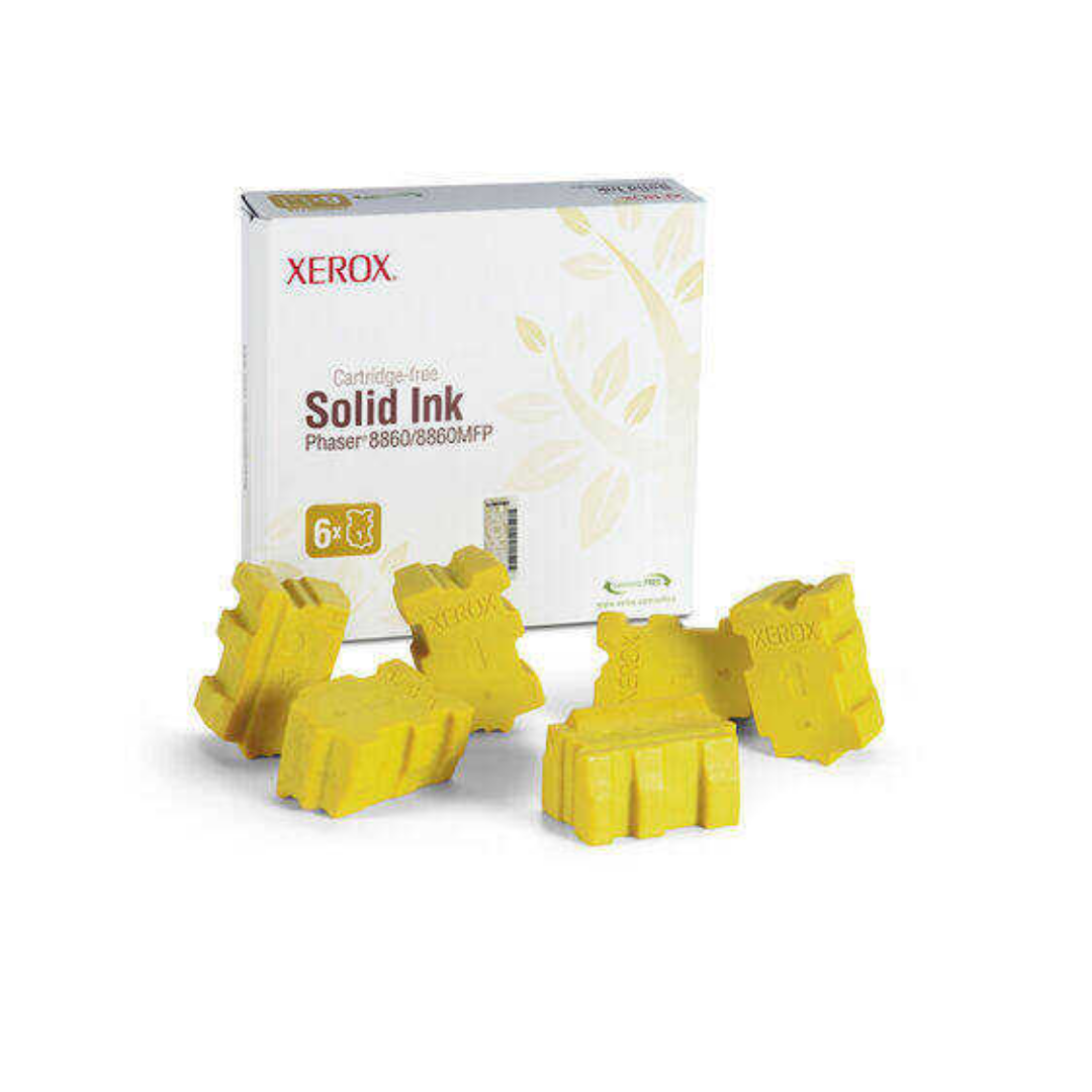 Xerox Phaser 8860-108R00819 Sarı Orjinal Katı Mürekkep