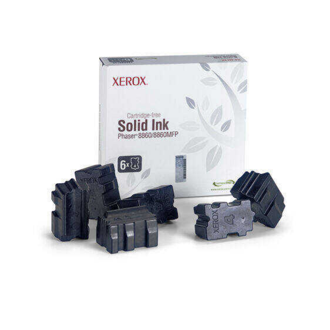 Xerox Phaser 8860-108R00820 Siyah Orjinal Katı Mürekkep
