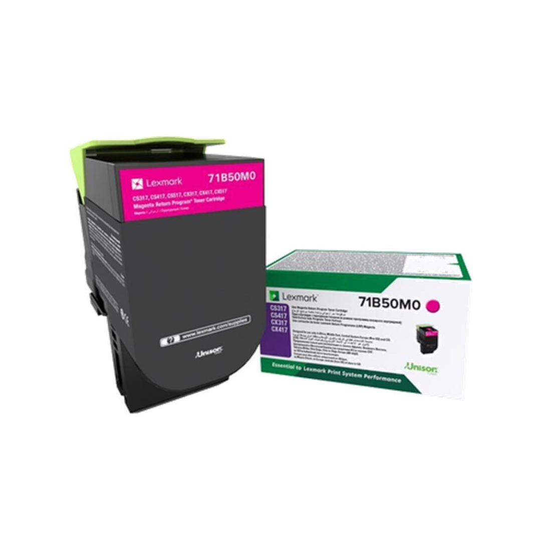 Lexmark CS317/CX317-71B50M0 Kırmızı Orjinal Toner