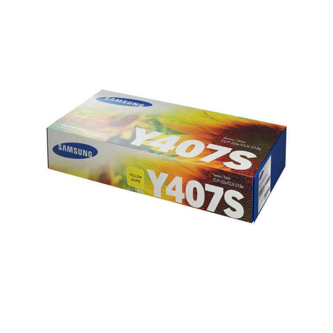 Samsung CLP-320/CLT-Y407S Sarı Orjinal Toner