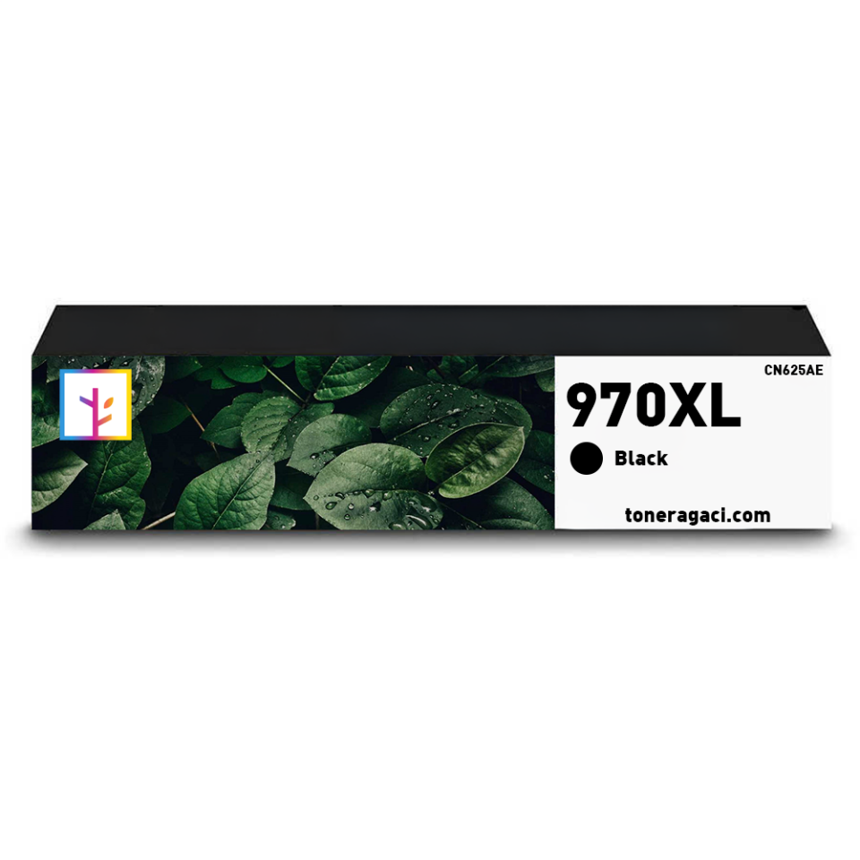 Hp 970XL-CN625AE Siyah Muadil Kartuş