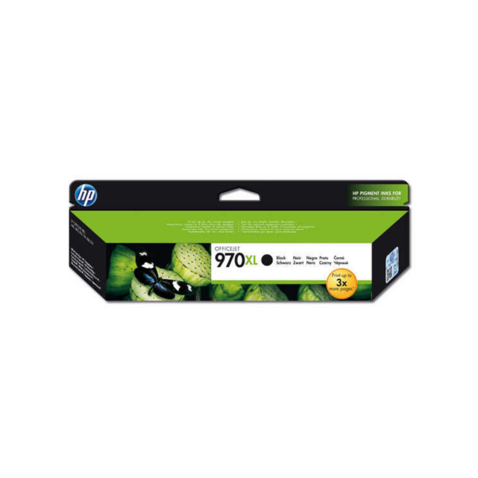 Hp 970XL-CN625AE Siyah Orjinal Kartuş Yüksek Kapasiteli