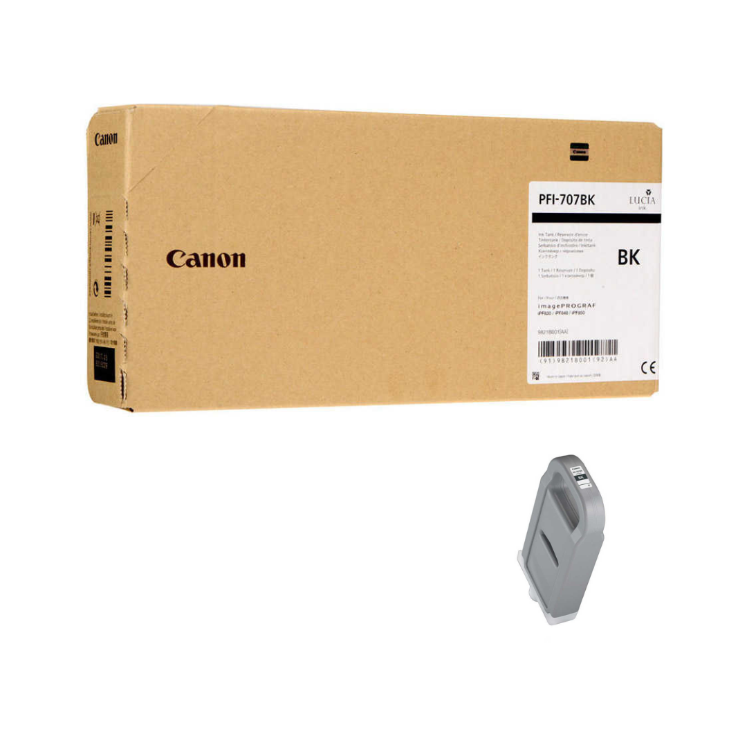 Canon PFI-707BK Siyah Orjinal Kartuş