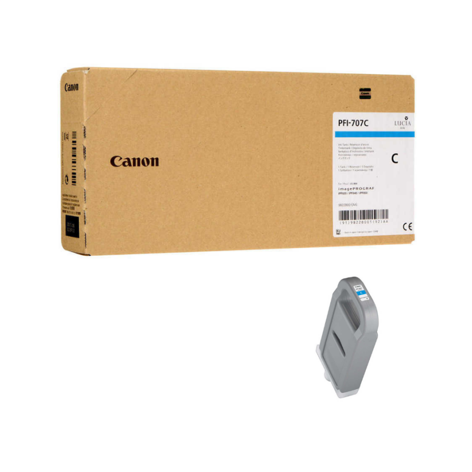 Canon PFI-707C Mavi Orjinal Kartuş