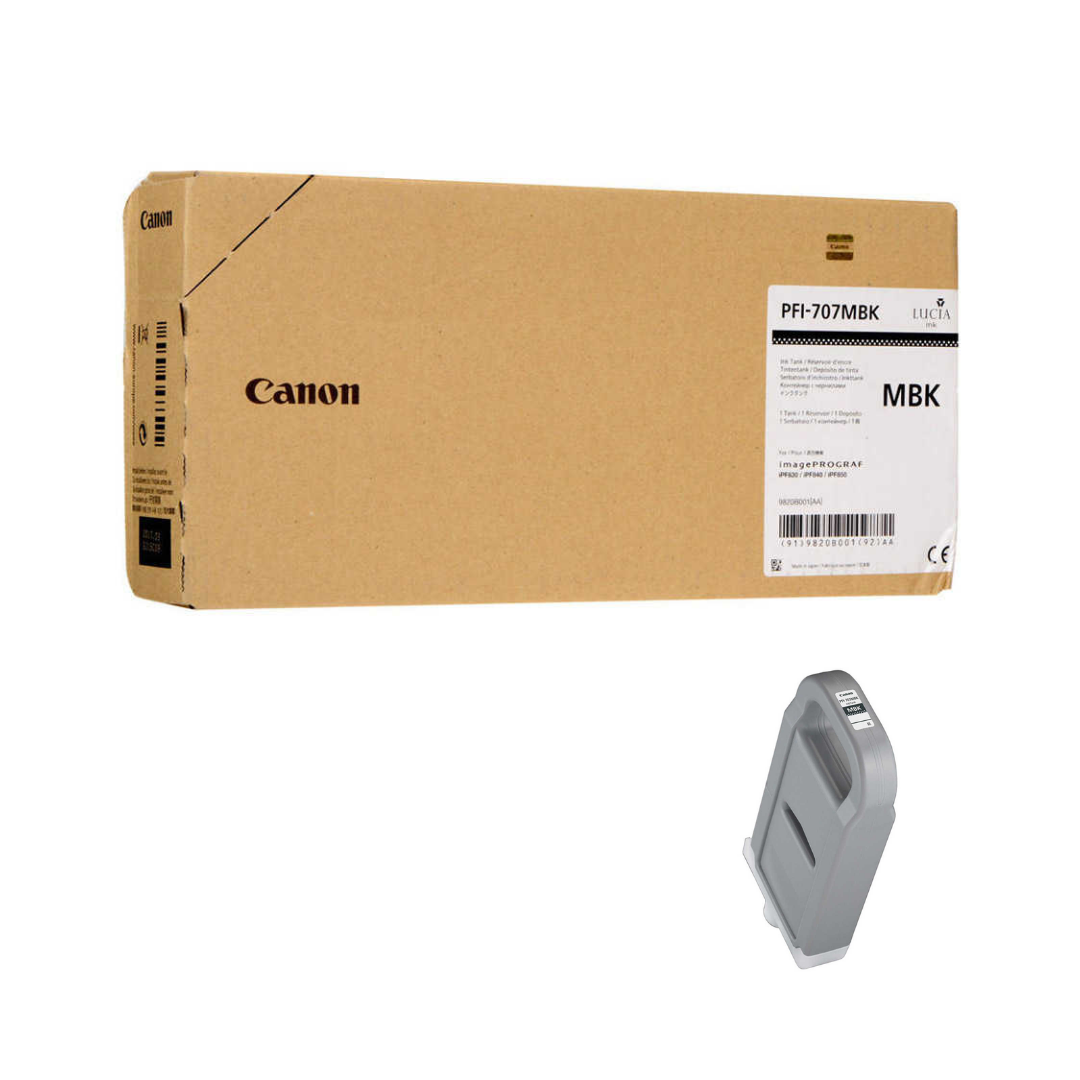 Canon PFI-707MBK Mat Siyah Orjinal Kartuş