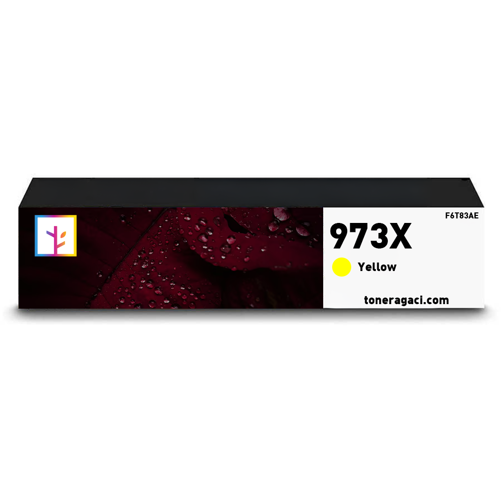 HP 973X-F6T83AE Sarı Muadil Kartuş