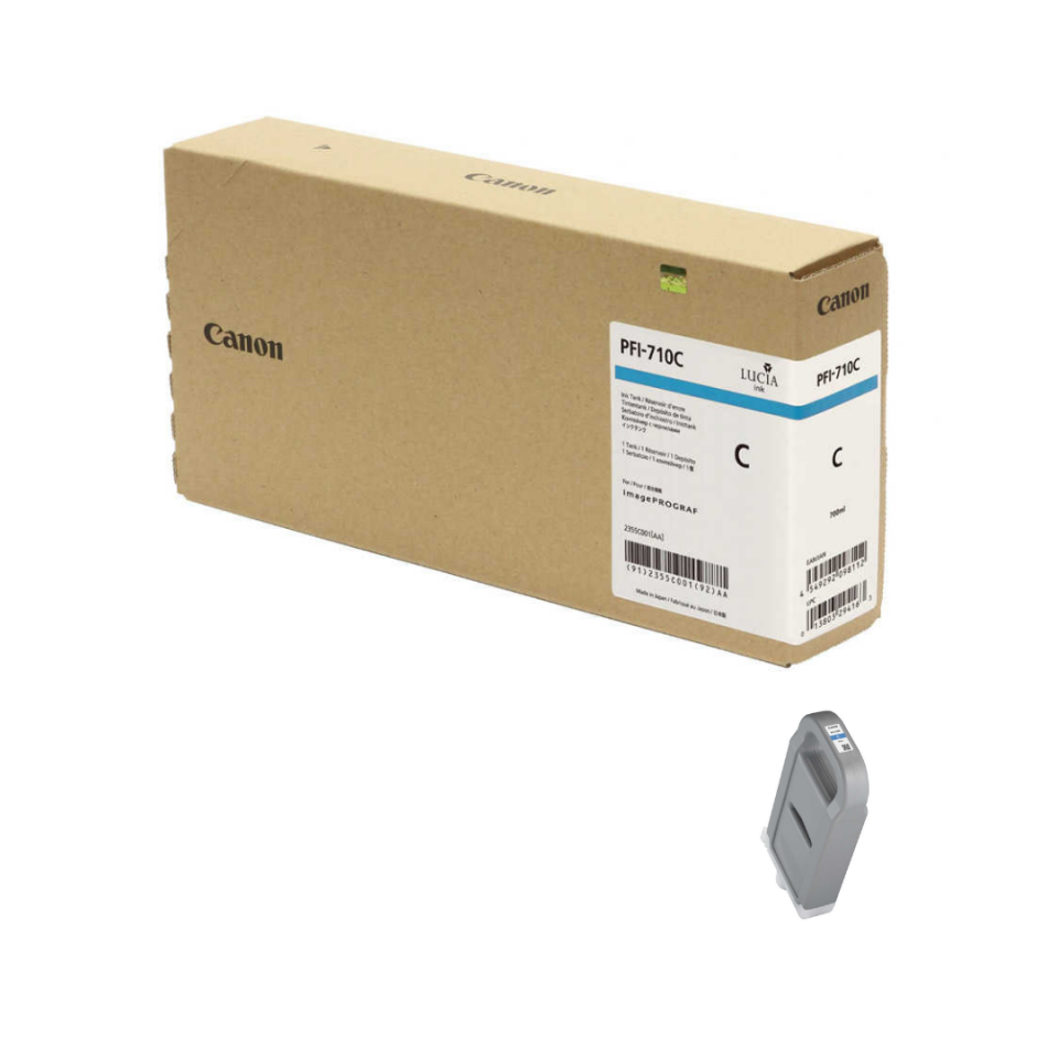 Canon PFI-710C Mavi Orjinal Kartuş
