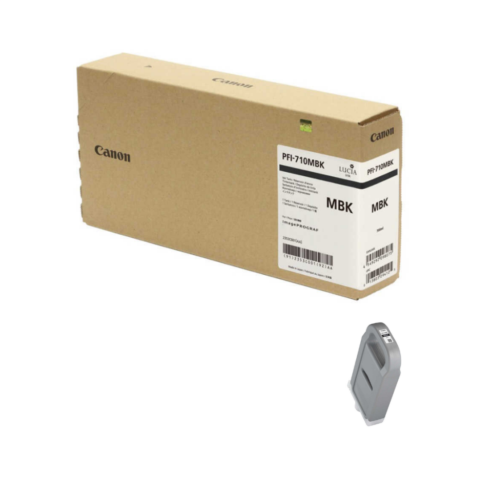 Canon PFI-710MBK Mat Siyah Orjinal Kartuş