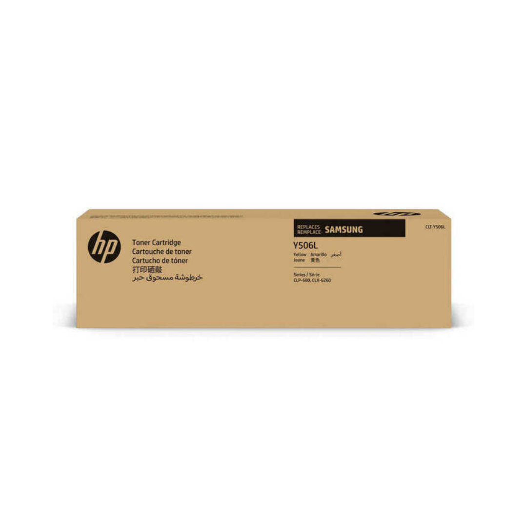 Samsung CLP-680/CLT-Y506L/SU519A Sarı Orjinal Toner