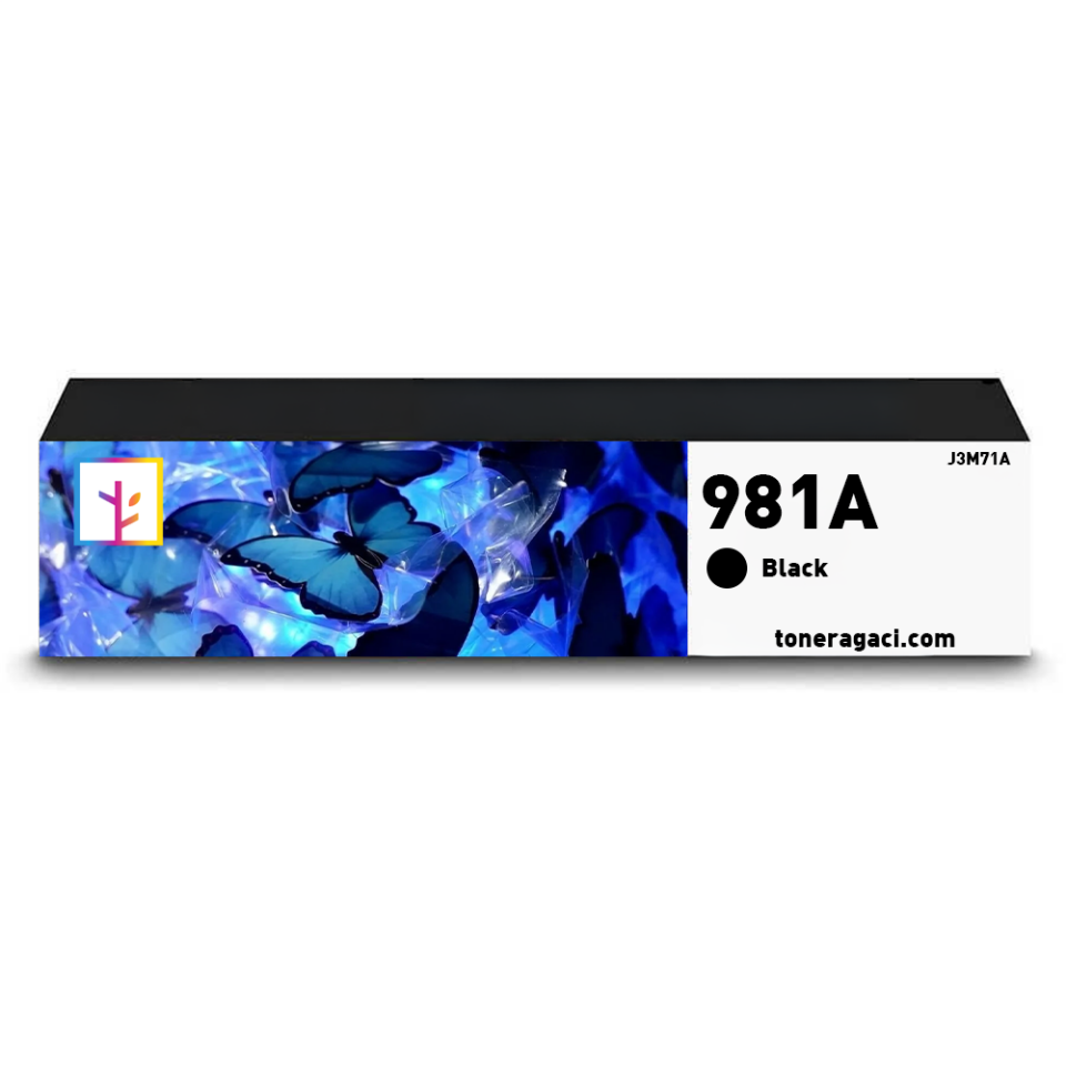 Hp 981A-J3M71A Siyah Muadil Kartuş
