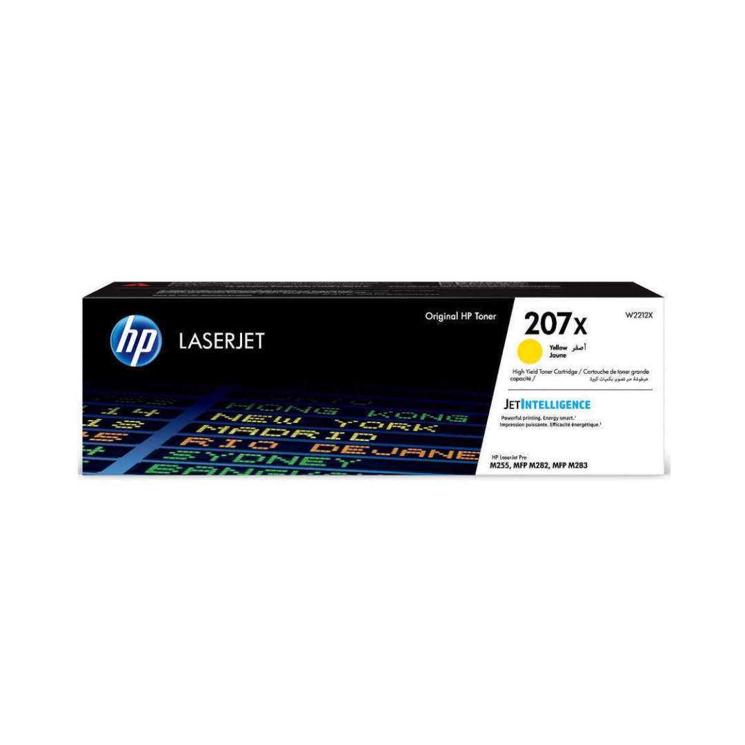 Hp 207X-W2212X Sarı Orjinal Toner Yüksek Kapasiteli