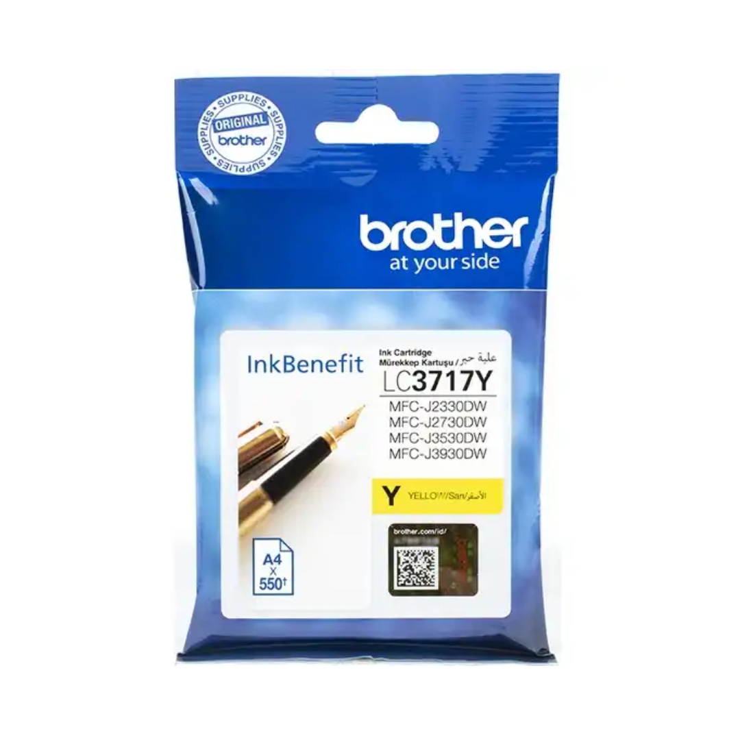 Brother LC-3717 Sarı Orjinal Kartuş