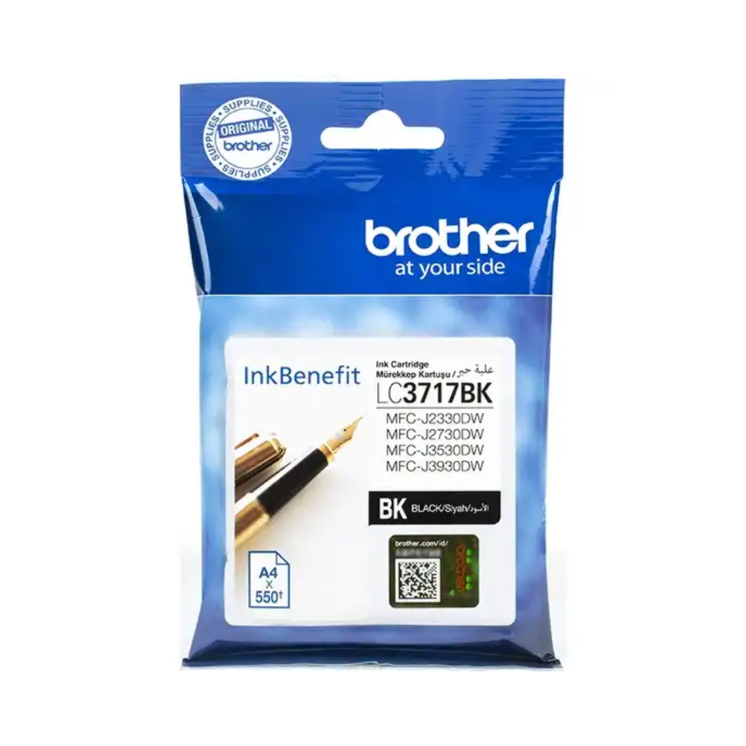 Brother LC-3717 Siyah Orjinal Kartuş