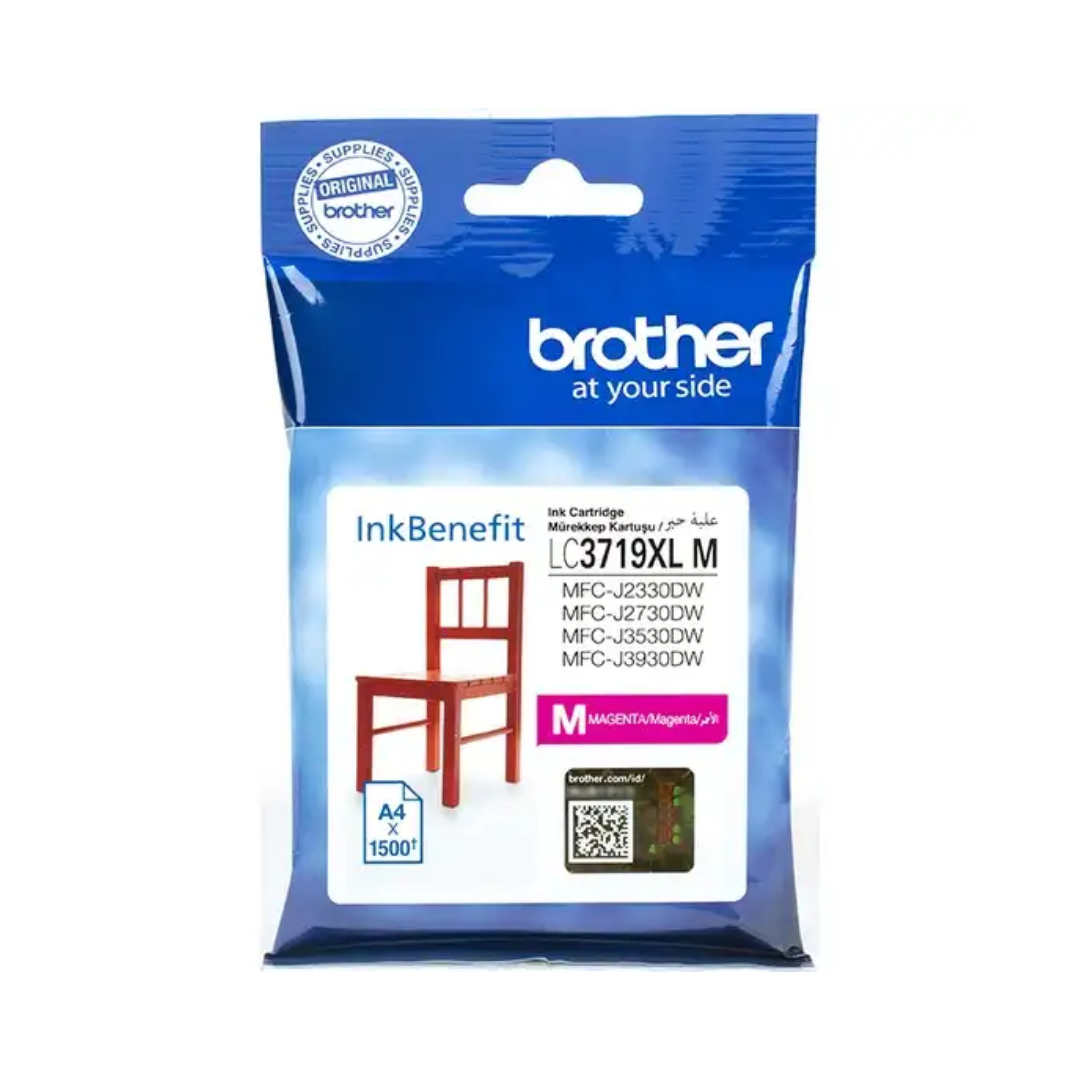 Brother LC-3719XL Kırmızı Orjinal Kartuş Yüksek Kapasiteli