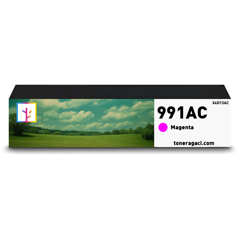 Hp 991AC-X4D13AC Muadil Kırmızı Kartuş