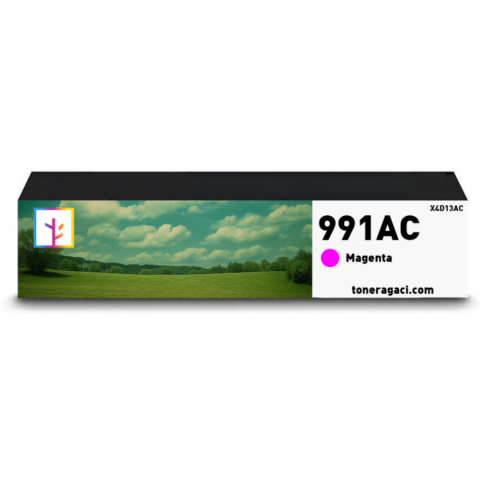 Hp 991AC-X4D13AC Muadil Kırmızı Kartuş
