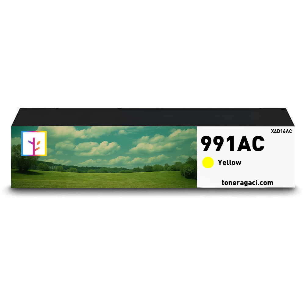 Hp 991AC-X4D16AC Muadil Sarı Kartuş