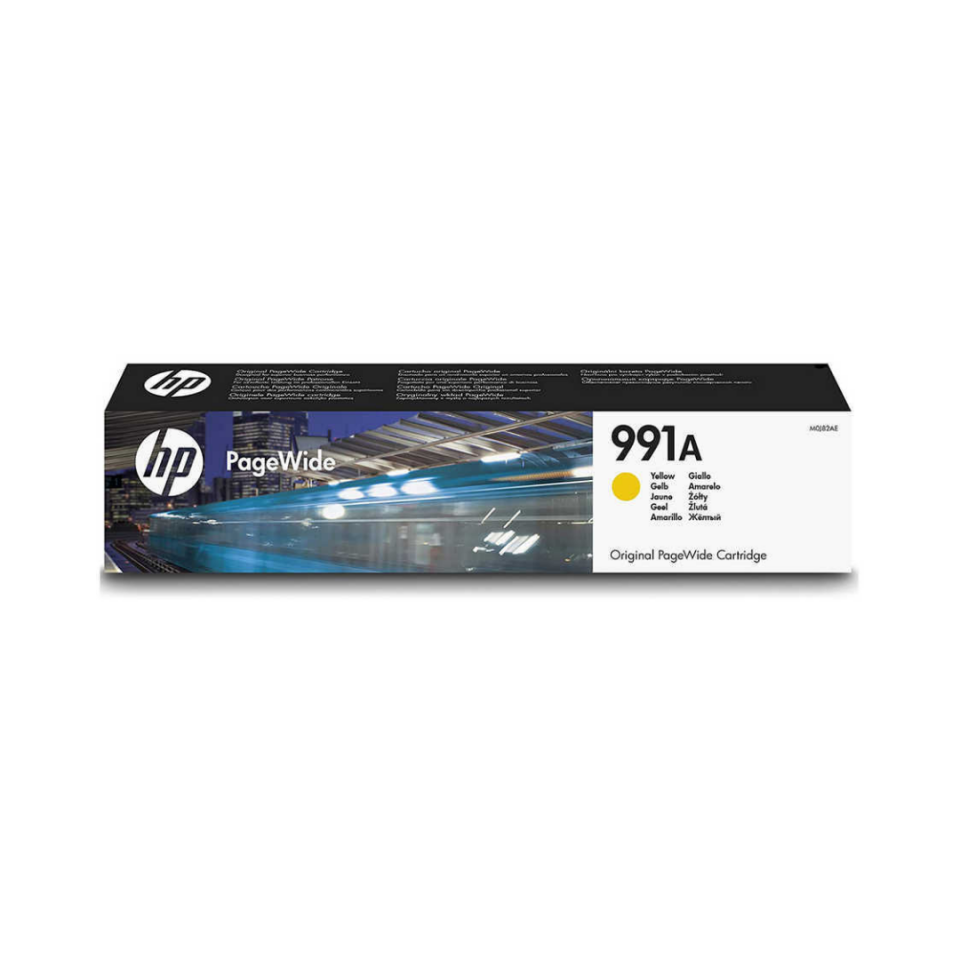Hp 991A-M0J82AE Sarı Orjinal Kartuş