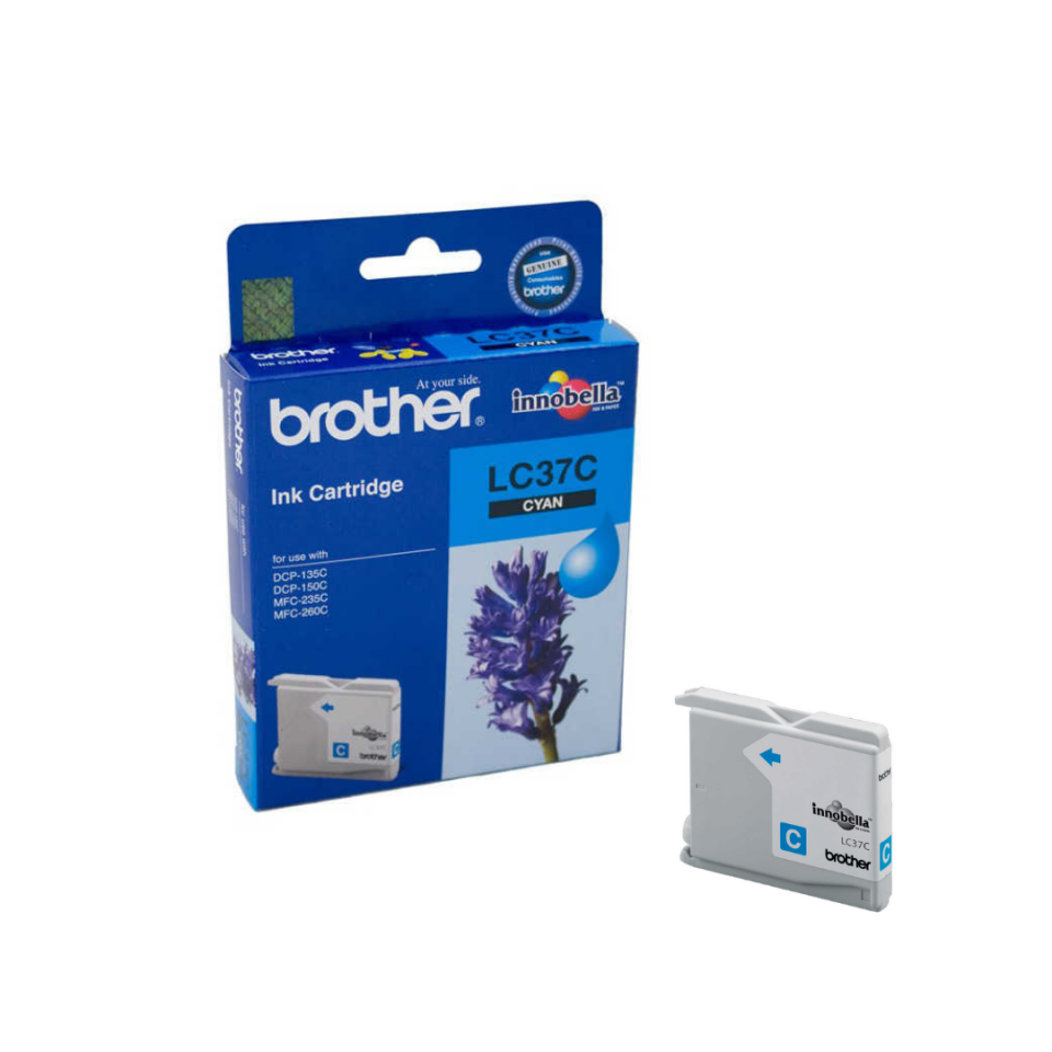 Brother LC37-LC970 Mavi Orjinal Kartuş