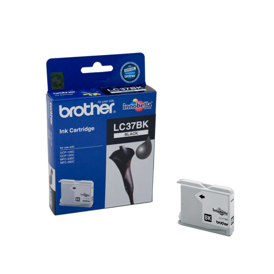 Brother LC37-LC970 Siyah Orjinal Kartuş
