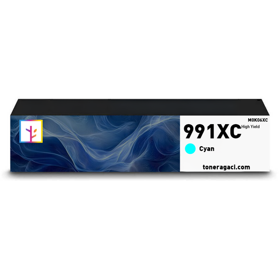 Hp 991XC-M0K06XC Mavi Muadil Kartuş Yüksek Kapasiteli