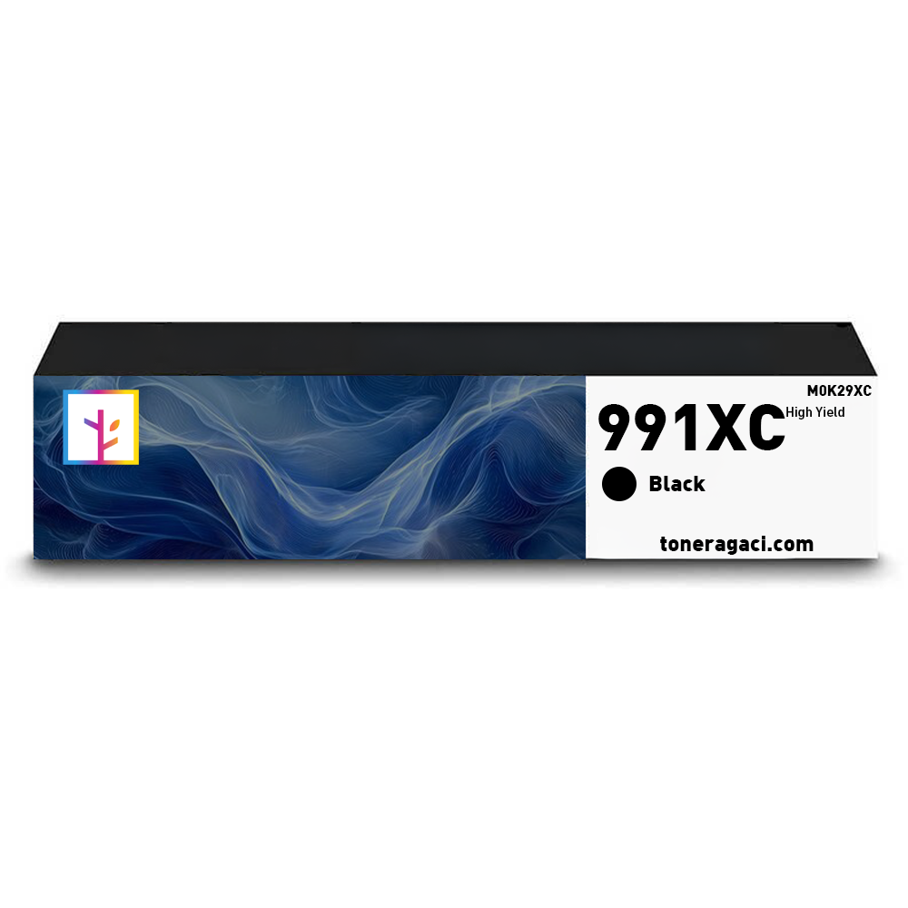Hp 991XC-M0K29XC Siyah Muadil Kartuş Yüksek Kapasiteli
