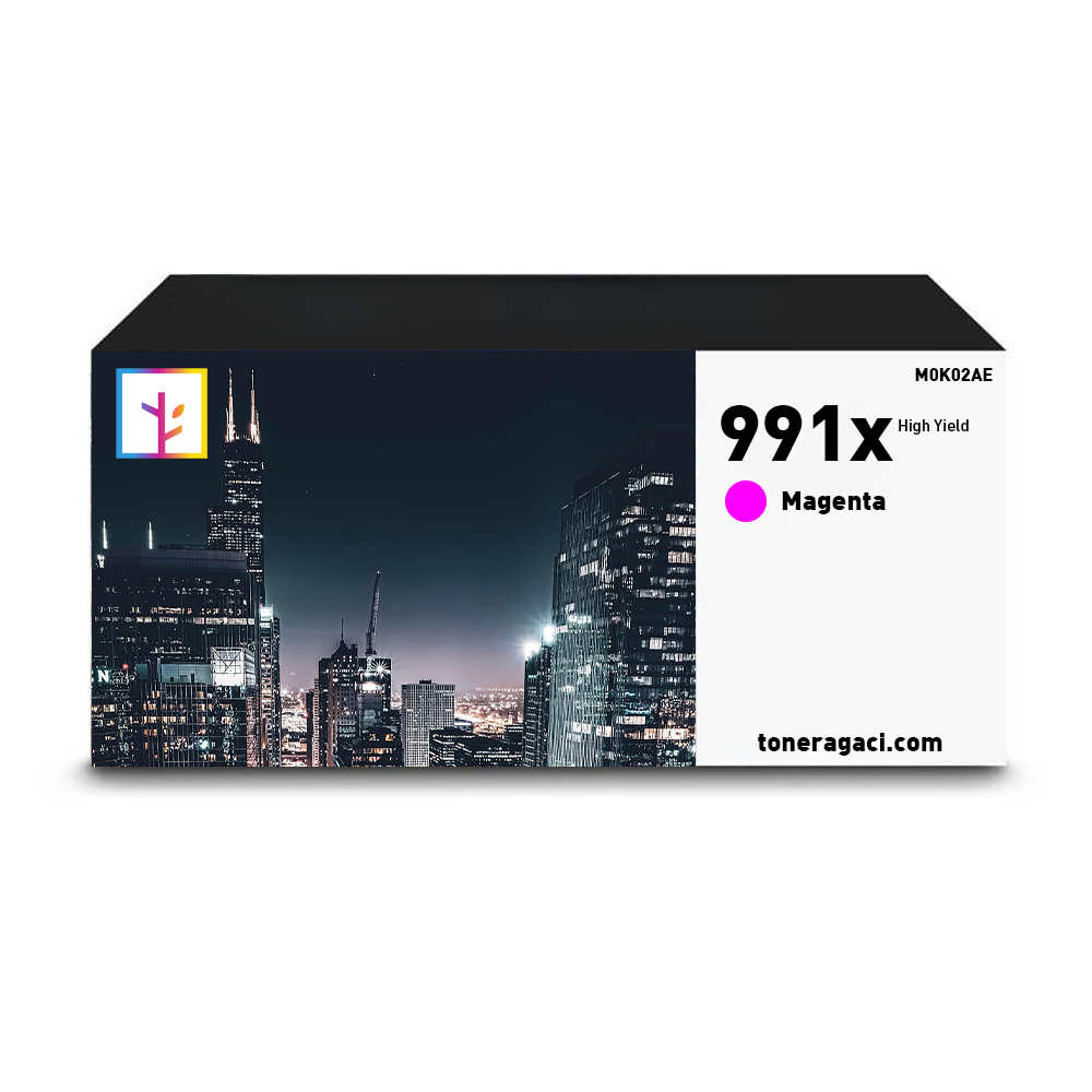 Hp 991X-M0J94AE Kırmızı Muadil Kartuş Yüksek Kapasiteli