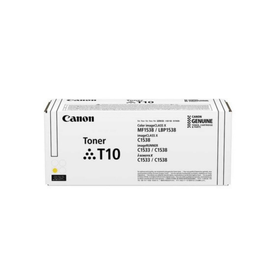 Canon T10-4563C001 Sarı Orjinal Toner