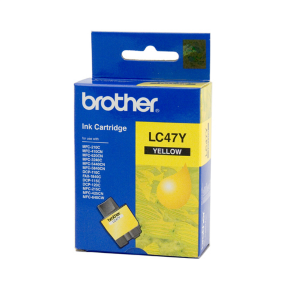 Brother LC47-LC900 Sarı Orjinal Kartuş