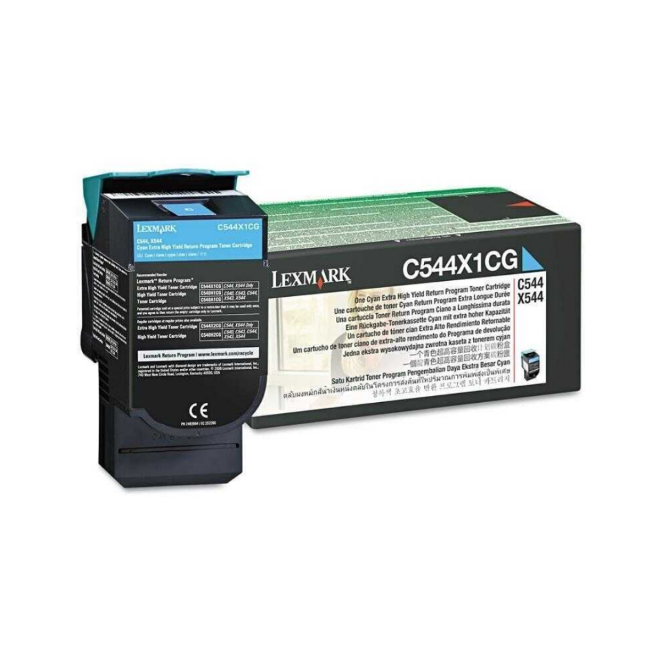 Lexmark CX410-80C8SC0 Mavi Orjinal Toner Yüksek Kapasiteli
