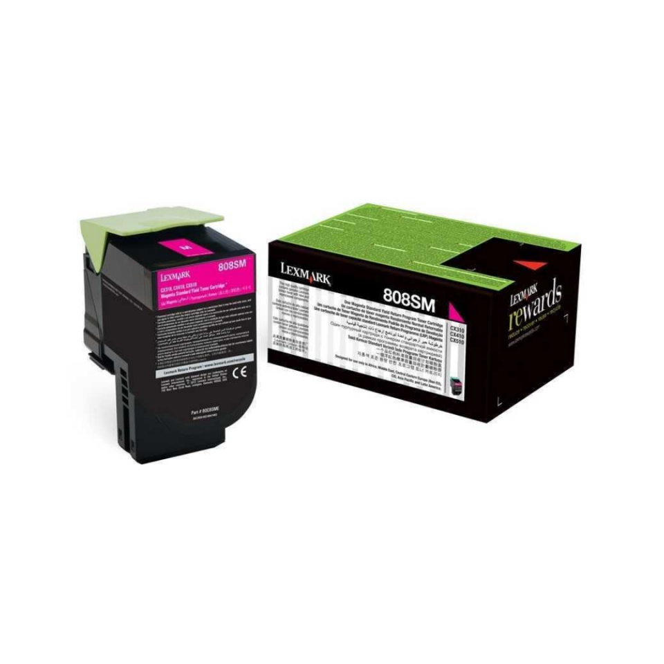 Lexmark CX410-80C8SM0 Kırmızı Orjinal Toner