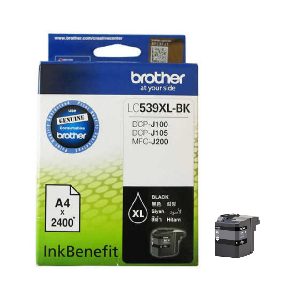 Brother LC539XL Siyah Orjinal Kartuş