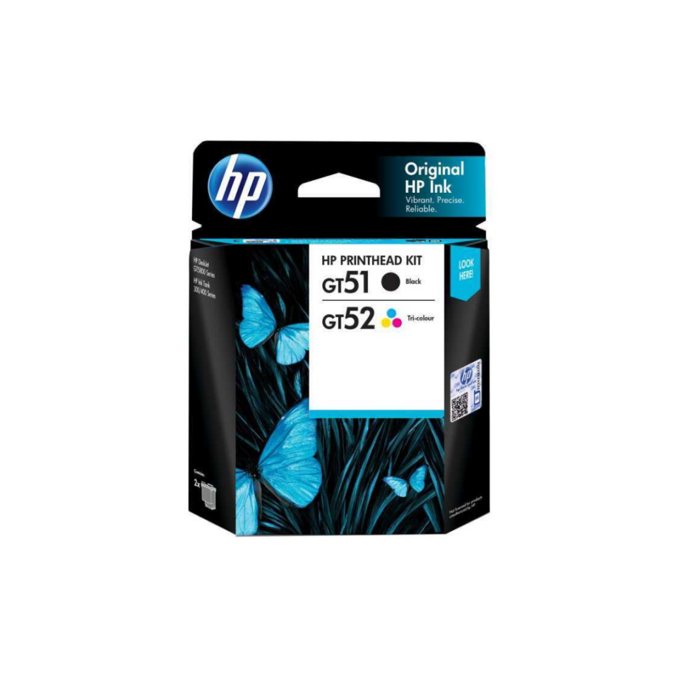 Hp GT51-GT52-3JB06AA Siyah ve Renkli Orjinal Baskı Kafası