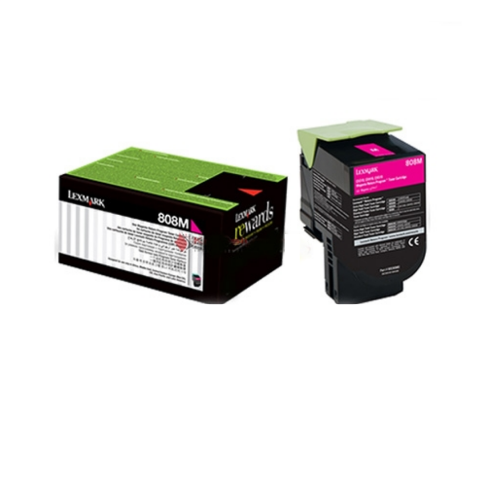 Lexmark CX510-80C8XM0 Kırmızı Orjinal Toner