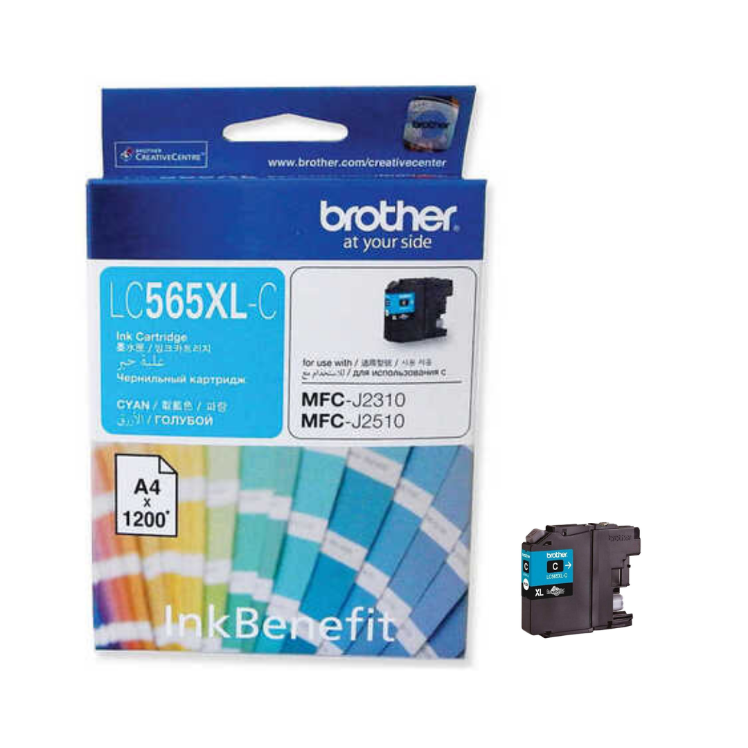 Brother LC565XL Mavi Orjinal Kartuş