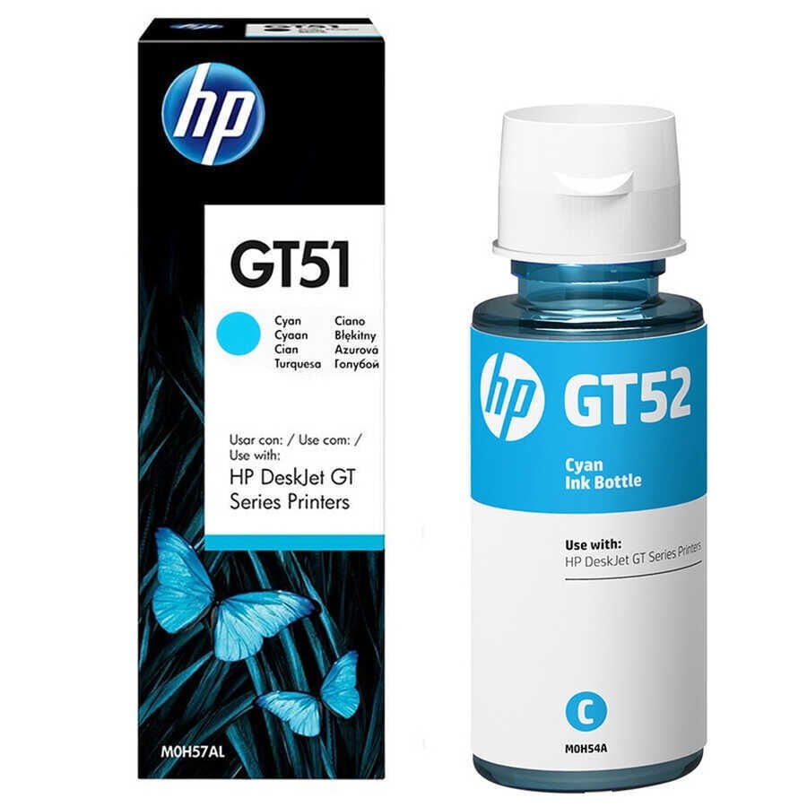 Hp GT52-M0H54AE Mavi Orjinal Mürekkep