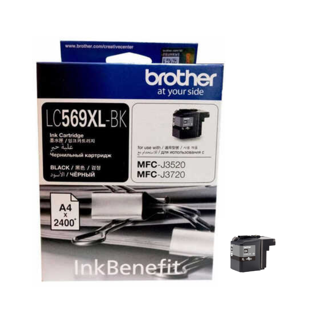 Brother LC569XL Siyah Orjinal Kartuş