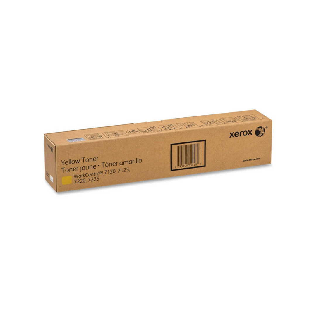Xerox Workcentre 7120-006R01462 Sarı Orjinal Fotokopi Toner