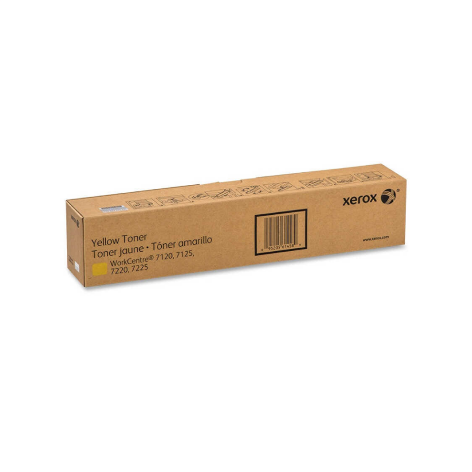 Xerox Workcentre 7120-006R01462 Sarı Orjinal Fotokopi Toner