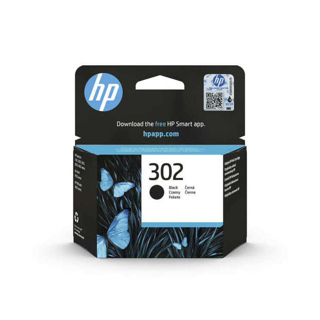 Hp 302-F6U66AE Siyah Orjinal Kartuş