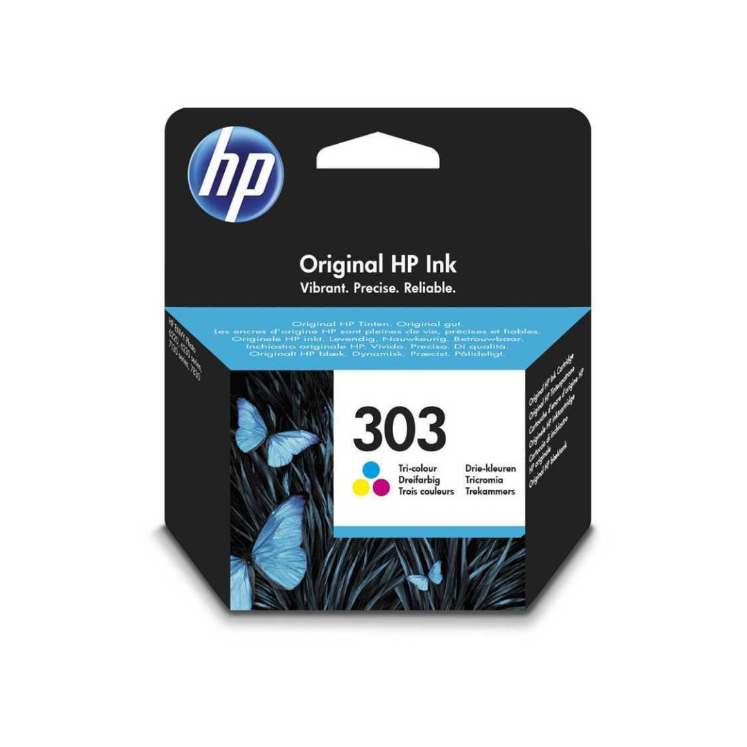 HP 303 - T6N01AE Renkli Orjinal Kartuş